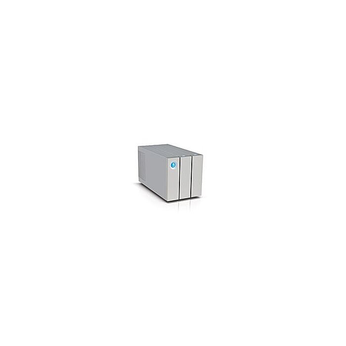 LaCie 2big Thunderbolt2 8TB USB3 Speeds 4K Era Portable Hard Drive