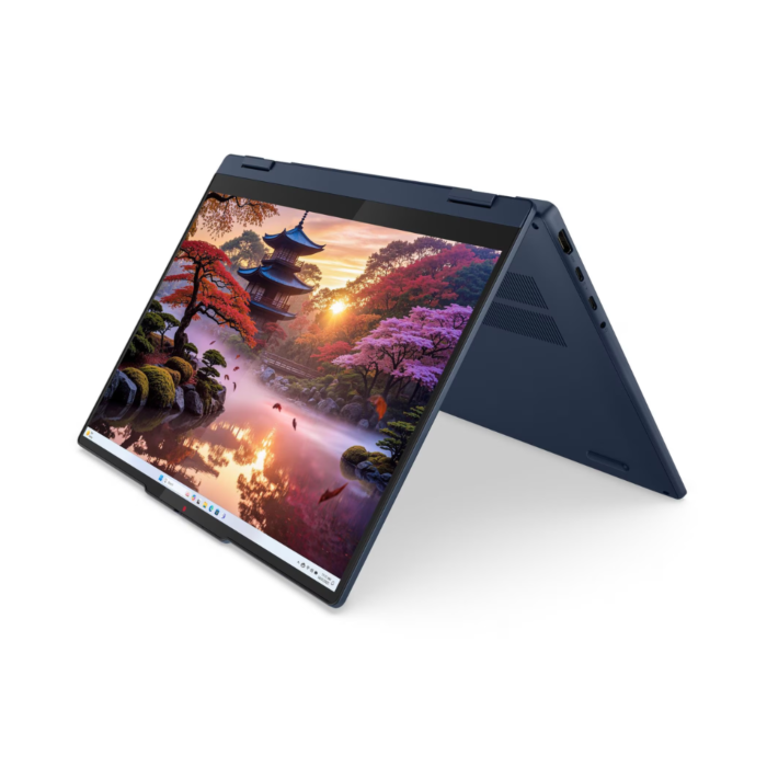 Lenovo IdeaPad 5 2-in-1 14 - AMD Ryzen AI 7 350 Processor 16-GB 256-GB SSD AMD Radeon 860M Graphics 14" WUXGA 1200p IPS 300nits Touchscreen Convertible Display Backlit KB W11 TPM (Optional Lenovo Digital Pen 2, Cosmic Blue, Used)