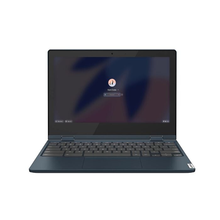 Lenovo IdeaPad Flex 3 11 Chrome Book - Intel Celeron N4020 Dual Core Processor 04GB 32GB Intel UHD Graphics 600 11.6" HD 720p IPS Touchscreen Convertible Display Chrome OS (Abyss Blue)