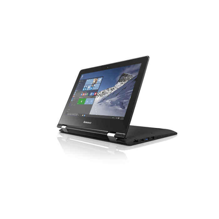Lenovo Flex 3 11 - Intel Celeron DualCore 02GB 500GB HDD 11.6" 2 in 1 x360 HD LED Touchscreen Win 10