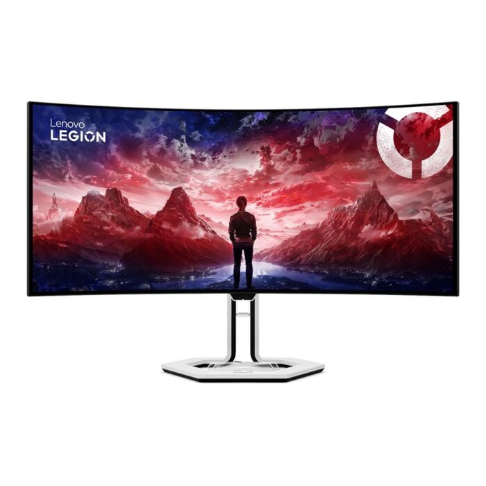 Lenovo Legion Pro 34WD-10 Gaming Monitor 34-Inch WQHD 1440P OLED 240Hz 800R Curvature AG Display (White, 3 Year Local Warranty, NEW)
