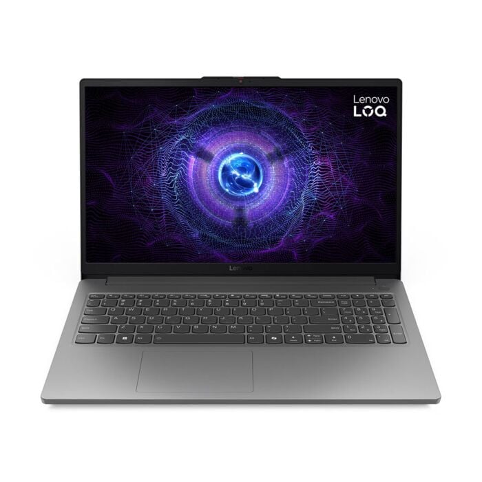 Lenovo LOQ 15 Essential - Alder Lake - 12th Gen Core i5 12450HX Processor 8-GB 512-GB SSD 6-GB NVIDIA GeForce RTX 4050 GDDR6 GC Nahimic Audio W11 (Luna Grey, NEW)