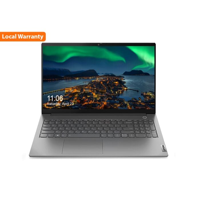 Lenovo ThinkBook 15 G2 - Tiger Lake - 11th Gen Core i5 08GB TO 40GB 256GB TO 02-TB SSD Intel Iris Xe Graphics 15.6" Full HD 1080p IPS 300nits Display Backlit KB FP Reader TPM 2.0 Dolby Audio (Mineral Grey, Lenovo Direct Local Warranty)
