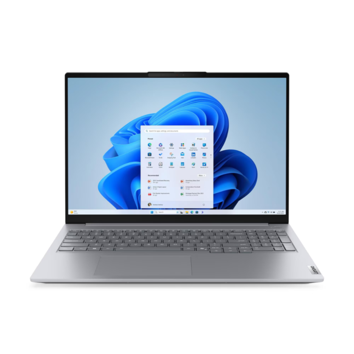 Lenovo ThinkBook 16 G8 - Intel Core Ultra 5 225U 12-Core Processor 16-GB 512-GB SSD Intel Integrated Graphics 16" WUXGA 1200P IPS 300nits AG Display Dolby Audio Backlit KB FP Reader TPM (Arctic Grey, NEW)