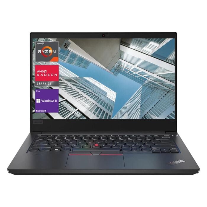 Lenovo ThinkPad E14 Gen 3 - AMD Ryzen 5 5500U 6-Core Processor 16-GB 256-GB SSD AMD Radeon Graphics 14" Full HD 1080P 60Hz Display Dolby Atmos TPM W11 Pro (Black, Used)