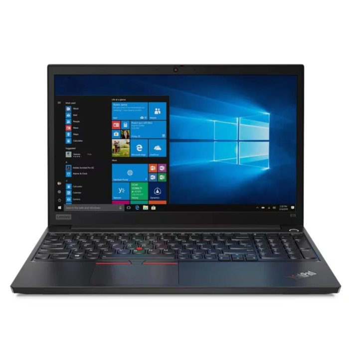 Lenovo ThinkPad E15 - Comet Lake - 10th Gen Core i5 10210U 4-Core Processor 8-GB 256-GB SSD Intel UHD Graphics 15.6" Full HD 1080p 60Hz IPS Display TPM W11 Pro (Black, Used)