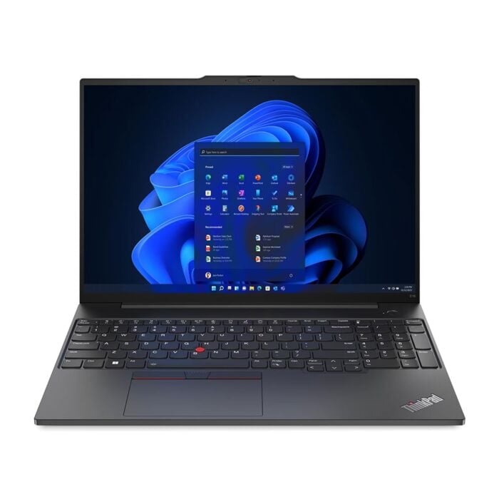 Lenovo ThinkPad E16 Gen 1 - AMD Ryzen 5 7530U 6-Core Processor 8-GB 512-GB SSD AMD Radeon Graphics 16" WUXGA 1200P IPS 300nits AG Display FP Reader TPM (Graphite Black, NEW)