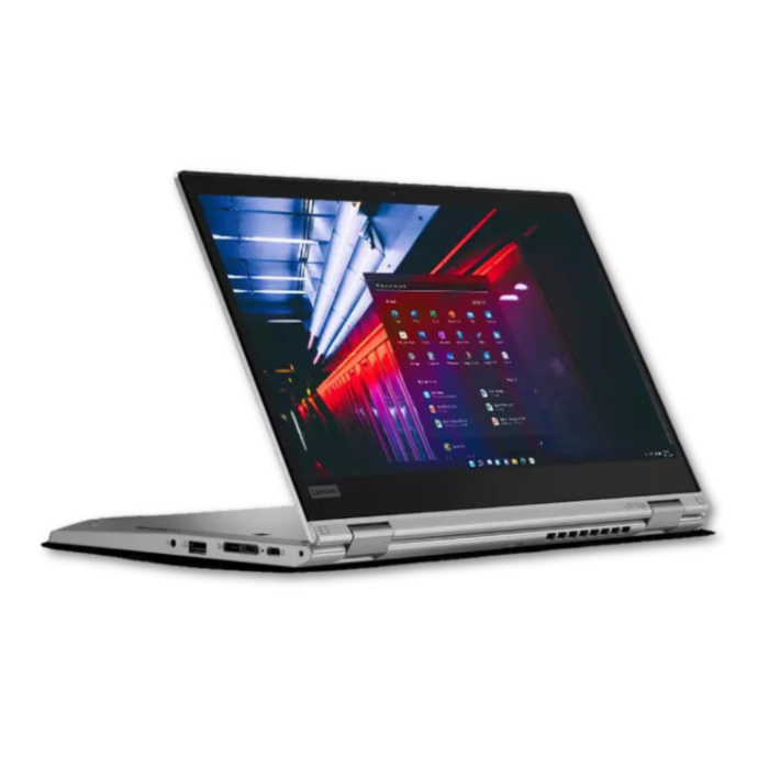 Lenovo ThinkPad Yoga L13 Gen 2 - Tiger Lake - 11th Gen Core i5 1135G7 4-Core Processor 8-GB 256-GB SSD Intel Iris Xe Graphics 13.3" Full HD 1080P IPS Anti-Reflection x360 Touchscreen Convertible Display Backlit KB TPM W11 Pro (Silver, Used)