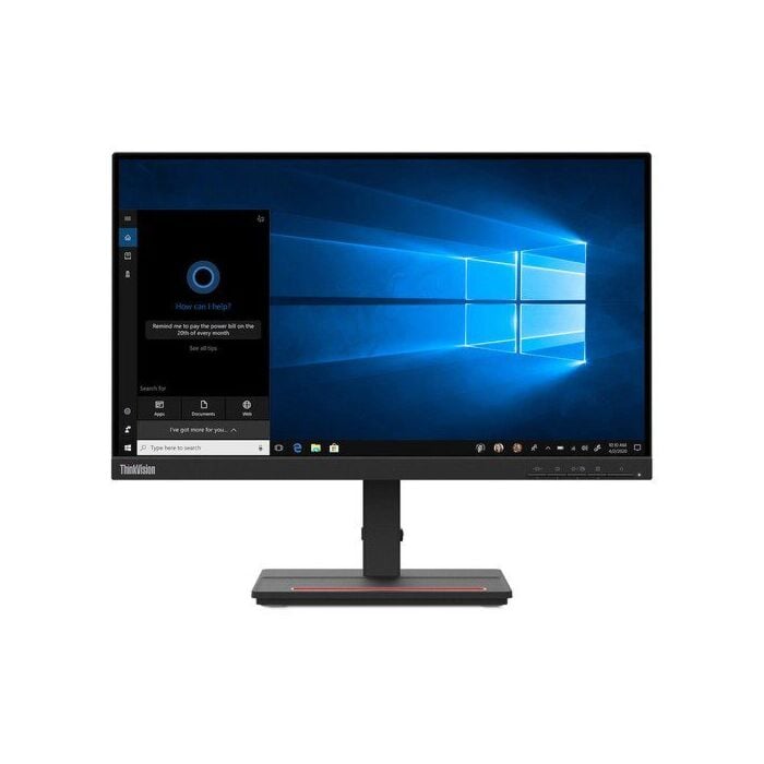 Lenovo S22E-20 22-Inch Full HD 1080p 60Hz Borderless Monitor (Black)