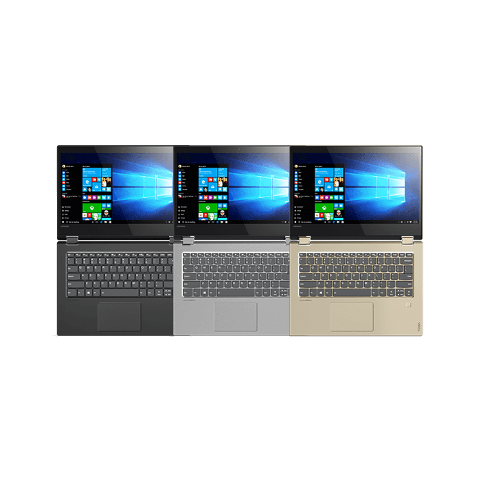 Lenovo Yoga 520 14 - 7th Gen Ci5 04GB 1TB 14"Full HD 1080p x360 Convertible Touchscreen Win10 Backlit KB Audio By Harman (Colors Available)
