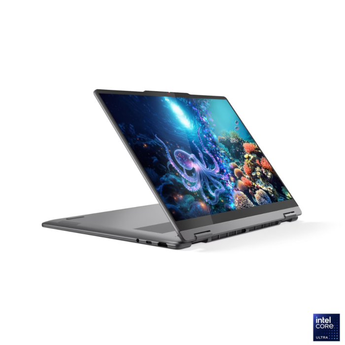 Lenovo Yoga 7 2-in-1 14 - Intel Core Ultra 7 258V Processor 32-GB 1-TB SSD Intel Arc 140V GC 14" 2.8K WQXGA+ OLED 1800P Touchscreen Convertible Display Dolby Atmos BKB TPM W11 (Optional Lenovo Digital Pen 2, Luna Grey, 1 Year Direct Local Warranty, New)