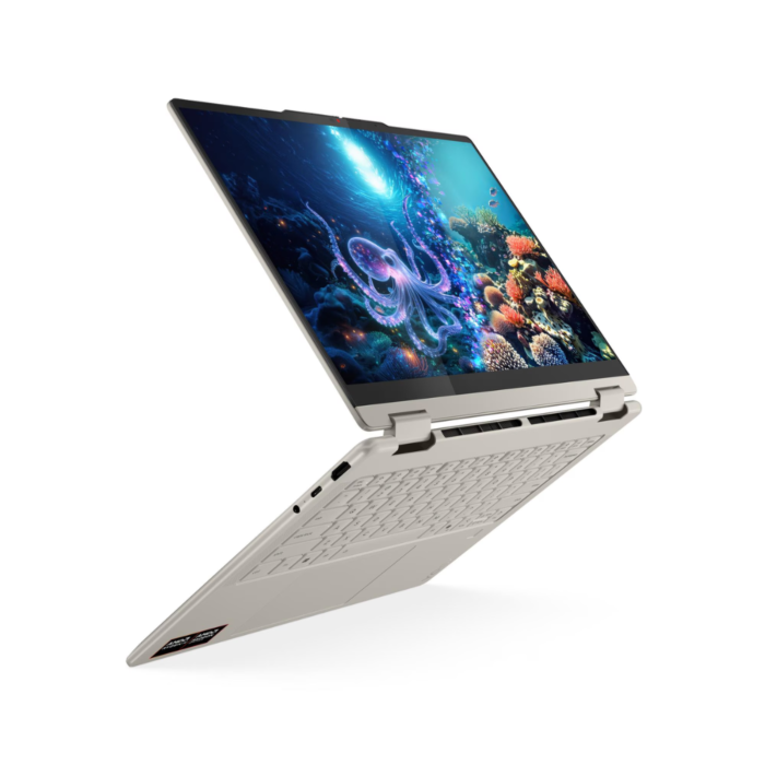 Lenovo Yoga 7 2-in-1 14 - AMD Ryzen AI 5 340 Processor 16-GB 512-GB SSD AMD Radeon 840M Graphics 14" WUXGA 1200P OLED 600nits Touchscreen Convertible Display Backlit KB FP Reader W11 TPM (Seashell, Open Box)