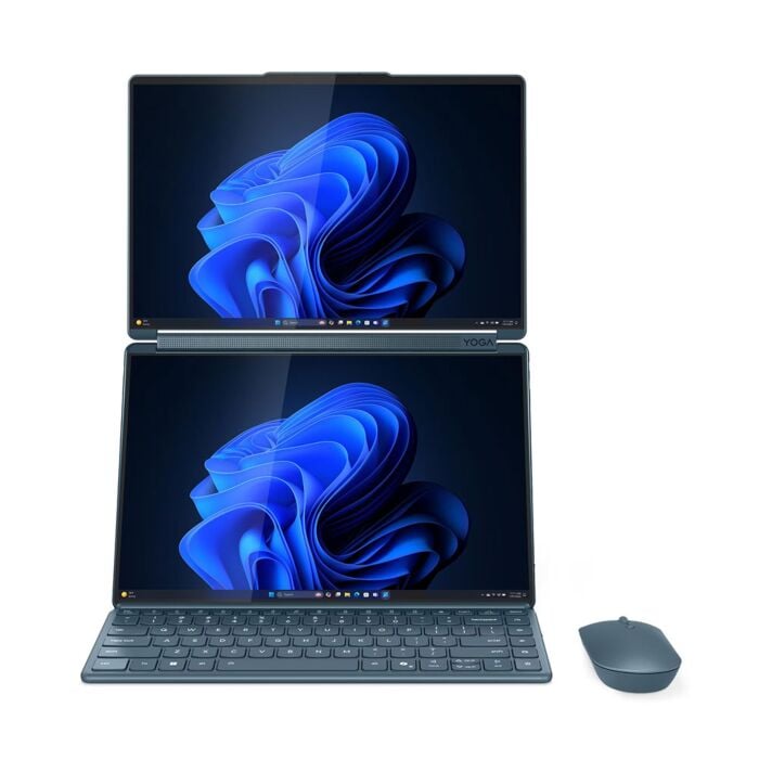 Lenovo Yoga Book 9 14 - Arrow Lake - Intel Core Ultra 9 285H (Series 2) 16-Core Processor 32-GB 1-TB SSD Intel Arc 140T GC 2x 14" 2.8K WQXGA+ 1800P OLED 120Hz x360 Touchscreen Convertible Display W11 TPM (Tidal Teal, Lenovo Direct Local Warranty, NEW)