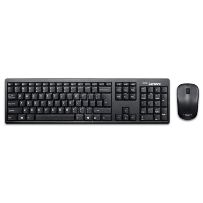 Lenovo 100 Wireless Combo Keyboard & Mouse - English