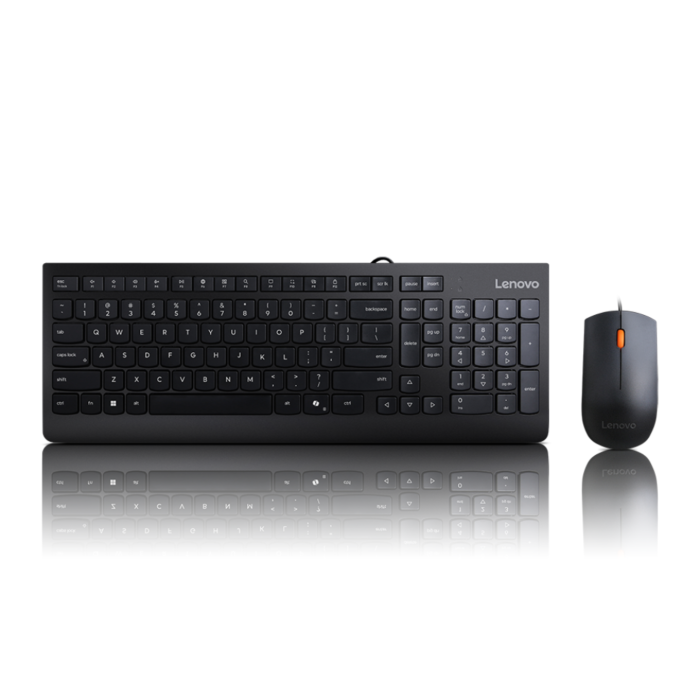 Lenovo 300 USB Combo Keyboard & Mouse - US English (103P)