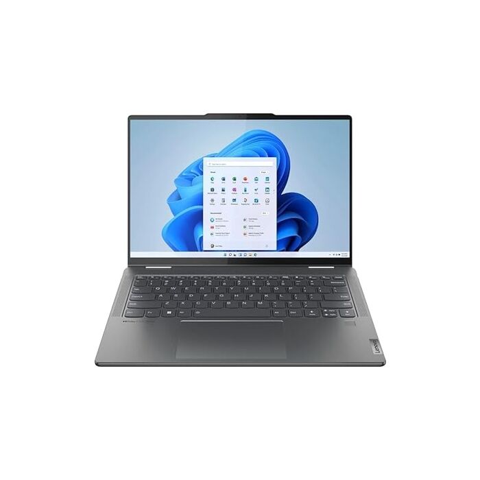 Lenovo Yoga 7 2 in 1 16 - AMD Ryzen 7 8840HS 8-Core Processor 16-GB 1-TB SSD AMD Radeon 780M Graphics 16" WUXGA 1200p IPS 300nits DolbyVision MicroEdge Touchscreen Convertible Display Backlit KB FP Reader W11 TPM (Storm Grey, NEW)