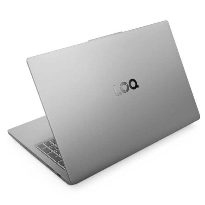 Lenovo LOQ 15 Essential - Alder Lake - 12th Gen Core i5 12450HX Processor 8-GB 512-GB SSD 6-GB NVIDIA GeForce RTX 4050 GDDR6 GC 15.6” FHD Nahimic Audio W11 (Luna Grey, Brand New, Light Cosmetic Marks)