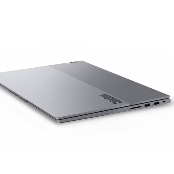 Lenovo ThinkBook 16 G6 - Raptor Lake - 13th Gen Core i5 1335U Processor 8GB to 64GB 256GB to 2-TB SSD Intel Integrated Graphics 16" WUXGA 1200p IPS AG 300nits Display TPM 2.0 FP Reader (Arctic Grey, Bag Included, Lenovo Direct Local Warranty, NEW)