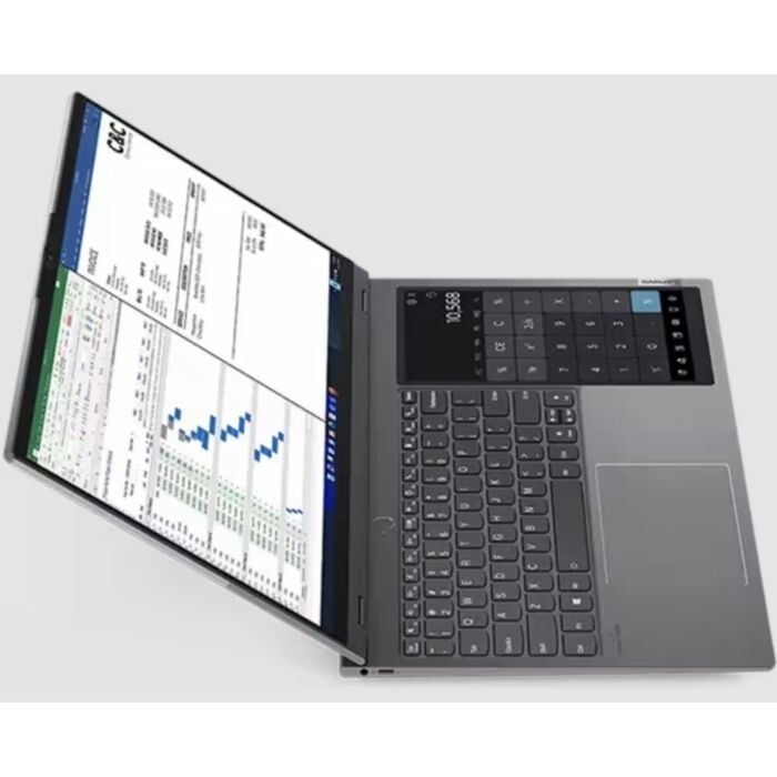 Lenovo ThinkBook Plus G3 Dual Display Business Laptop - Raptor Lake - 12th Gen Ci7 12700H 32-GB 1-TB SSD Intel Iris Xe GC 17.3" 3K 1440p IPS 400nits 120Hz + 8" HD IPS Touchscreen Display BKB FPR W11 Pro (Pen, Storm Grey, Lenovo Direct Local Warranty)