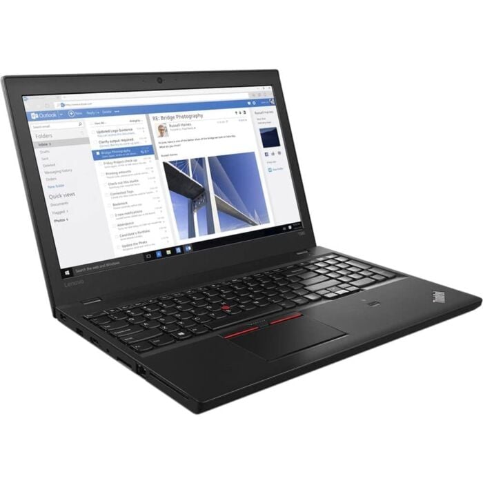 Lenovo ThinkPad T560 - Sky Lake - 6th Gen Core i5 6300u Processor 8-GB 256-GB SSD Intel HD 620 Graphics 15.6" Full HD 60Hz IPS Display Backlit KB W10 Pro (Black, Used)