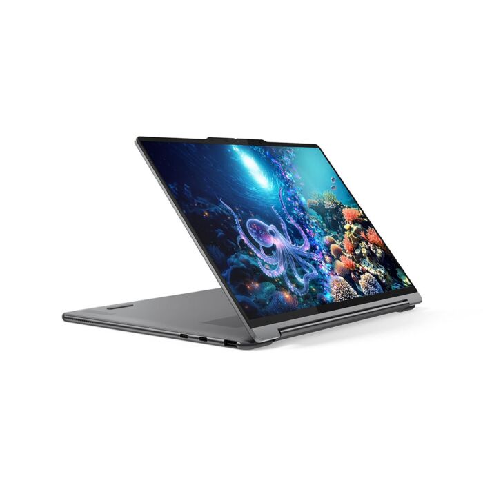 Lenovo Yoga 9 2 in 1 14 - Intel Core Ultra 7 258V Processor 32-GB 1-TB SSD Intel Arc Graphics 14" 2.8k WUXGA 1800p OLED DolbyVision Touchscreen Convertible Display Backlit KB FP Reader W11 TPM (Luna Grey, Lenovo Direct Local Warranty, NEW)
