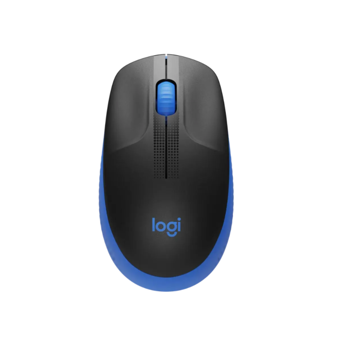 Logitech M190 Full-size 2.4GHz Wireless Mouse (Blue, NEW)