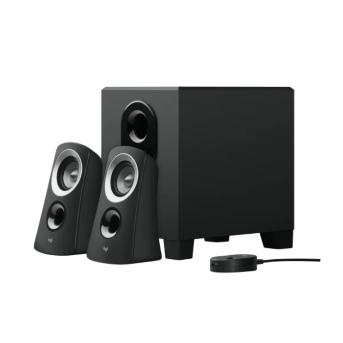 Logitech Z313 2.1 Speaker System (Black, NEW)