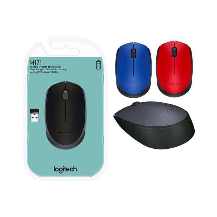 Logitech M171 Wireless Mouse (Color Options)