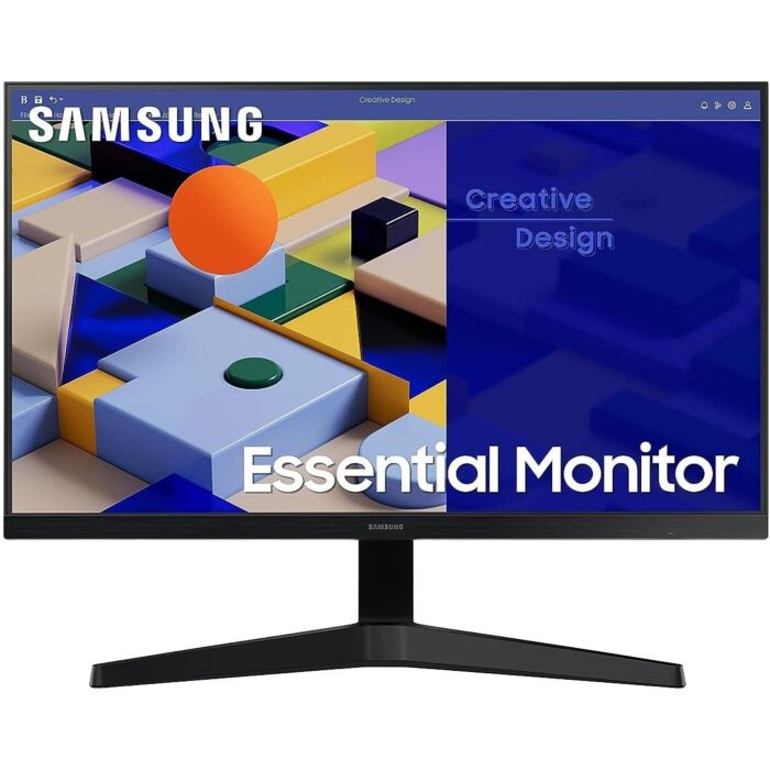 SAMSUNG LS27C310EAMXUE 27-Inch Full HD 1080p 75Hz IPS Monitor (Black)