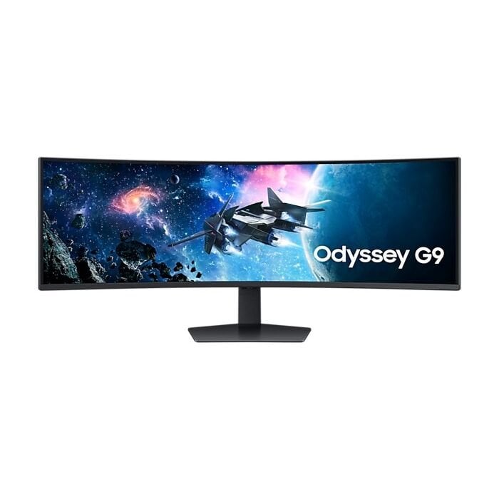 Samsung LS49CG954EMXUE 49-Inch Dual QHD 1440p 240Hz Odyssey G9 Curved Gaming LED Monitor (Black)
