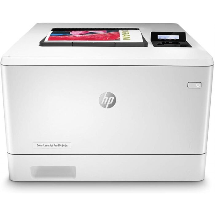 HP Color LaserJet Pro M454dn Printer (White)