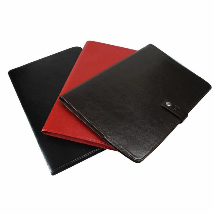 Promate Macline Air 13 Protective Leather Folder Case fo 13" Macbook Air