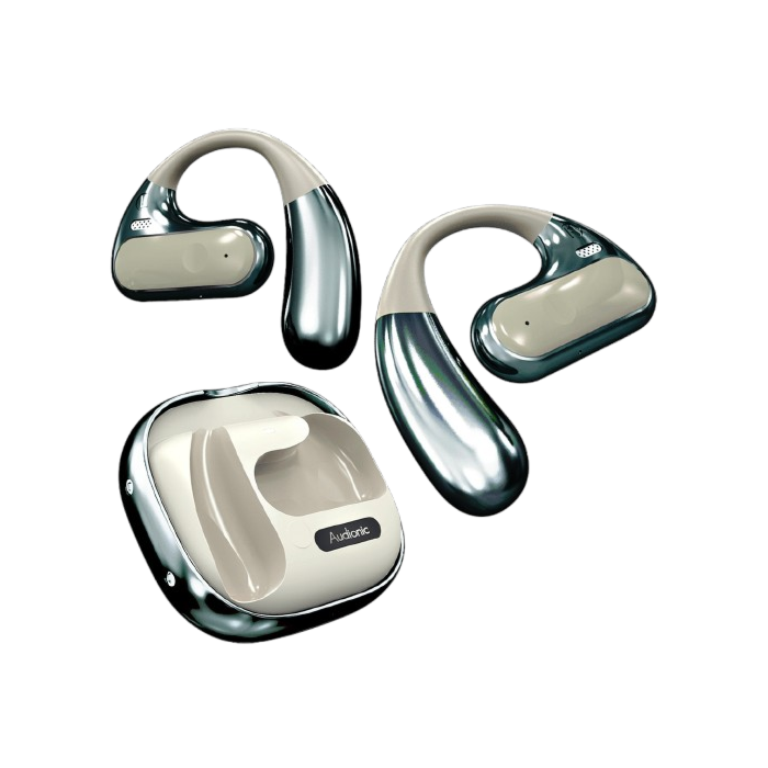 Audionic Wireless Maverick Earbuds (White)