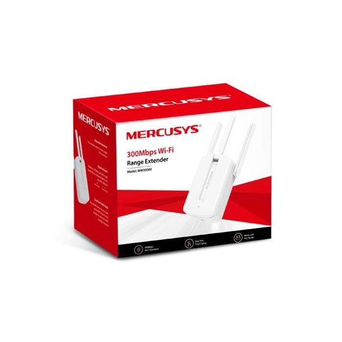 Mercusys MW300RE 300Mbps Wi-Fi Range Extender