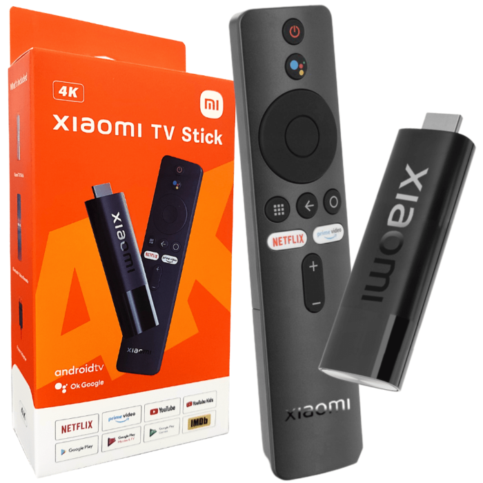 XIAOMI  Mi TV Stick 4K (Black) 