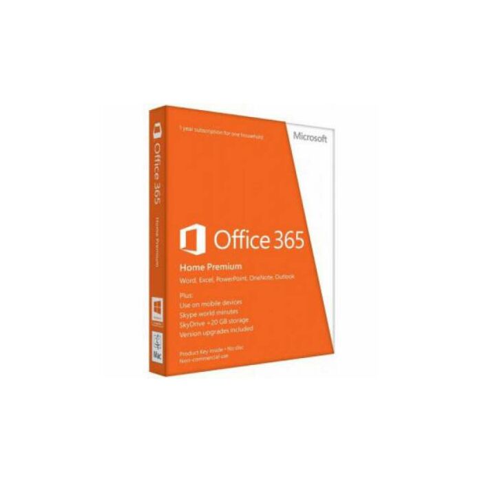 Microsoft Office 365 Home Premium 32/64 Bit DVD (1 Year)