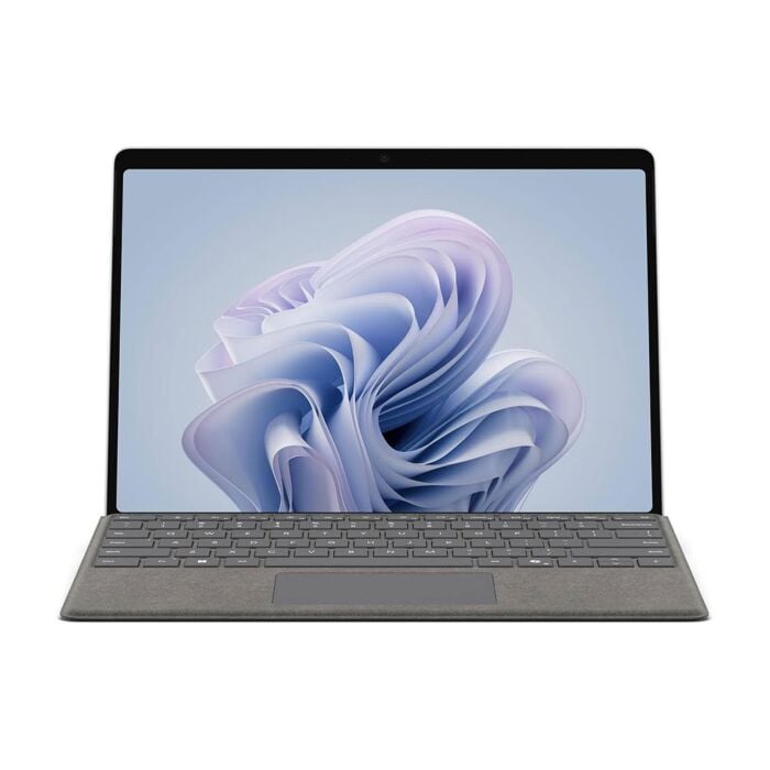 Microsoft Surface Pro 10 - Meteor Lake - Intel Core Ultra 5 135U 12-Core Processor 16-GB 256-GB SSD 13" 1920p PixelSense Flow Touch Display Intel Arc Graphics Dolby Atmos W11 Pro TPM 2.0 (Platinum, NEW)