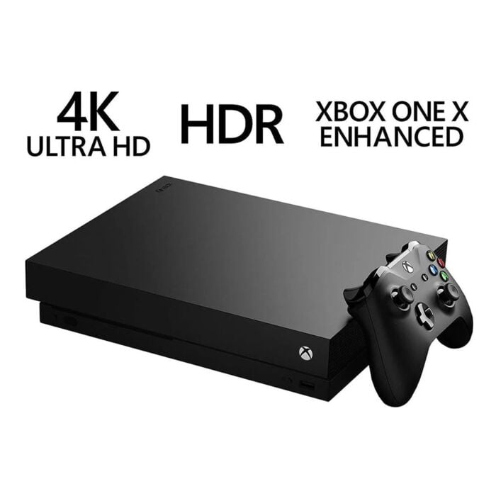 Microsoft Xbox One X - 1-TB Storage 4K UHD Gaming Console with 1 Controller (Black, Open Box)