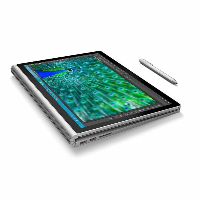 Microsoft Surface Book x2 x360 Cs5-00001 Convertible Detachable 6th Gen Ci7 08GB 256GB SSD Nvidia Graphics W10 13.5" QHD+ Pixelsense Display 