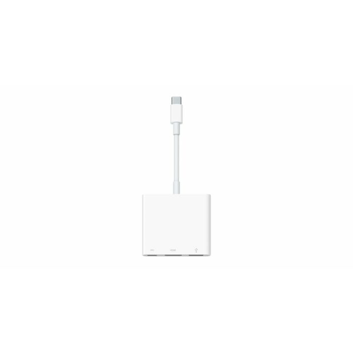 Apple USB-C Digital VGA Multiport Adapter (White, MJ1L2)