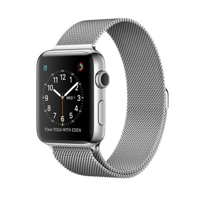 Apple iWatch MNPU2 Series 2 42mm Stainless Steel Case with Milanese Loop