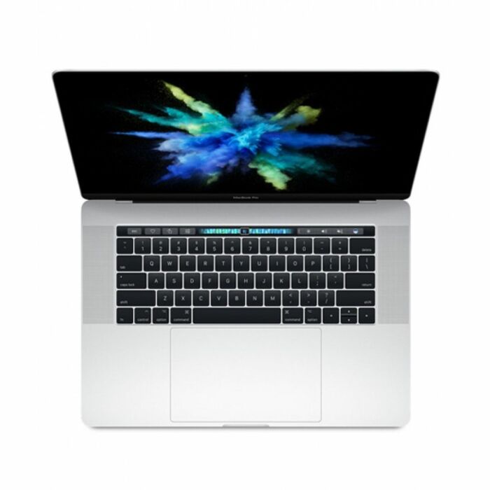 Apple Macbook Pro MPTU2 With Touch Bar - 7th Gen Ci7 16GB 256GB SSD 15.4"Retina Display 2-GB Radeon Pro 555 Mac OSx Sierra (Silver - Mid 2017)