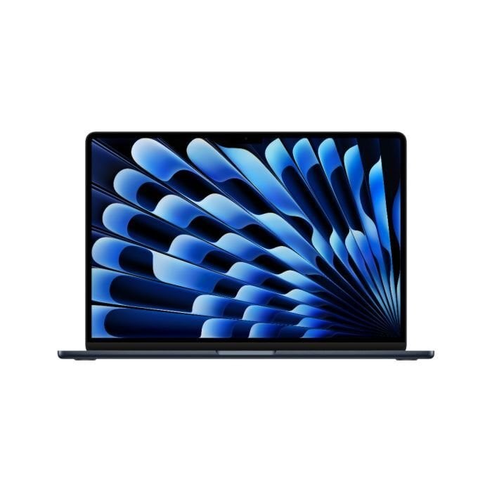 Apple MacBook Air 15 MRYV3 - Apple M3 Chip 8 Core CPU 10 Core GPU 8GB 512GB SSD 15.3-Inch Liquid Retina with True Tone Display Backlit Magic KB with Touch ID (Midnight, 2024)