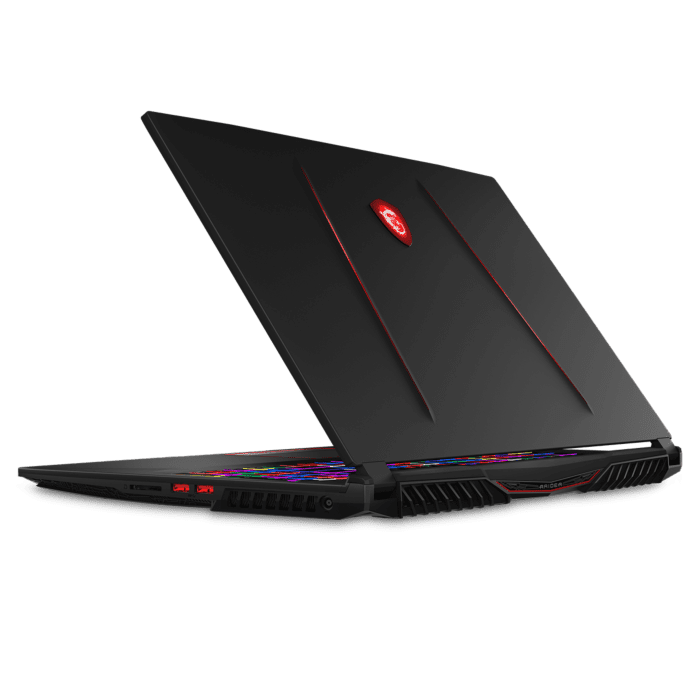 MSI GE75 Raider - 9th Gen Ci7 HexaCore Coffee Lake Processor 32GB 512GB SSD 8-GB NVIDIA GeForce RTX 2080 GDDR6 17.3" FHD 1080p 144Hz Steel Series RGB Backlit KB W10 Nahimic Sound (Thin Bezel 3D Dragon Spine Design, Red Diamond Cut)