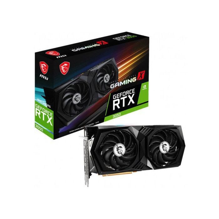 MSI GeForce 8GB RTX 3050 GAMING X GDDR6 128-Bit Graphics Card