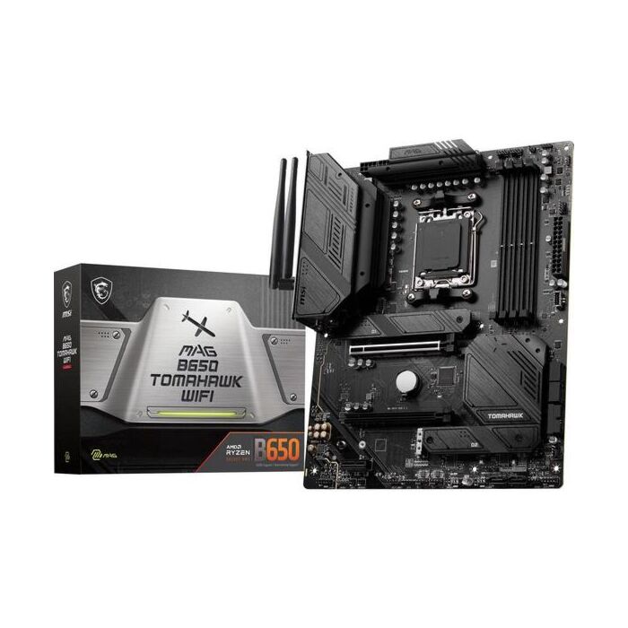 MSI MAG B650 TOMAHAWK WIFI AM5 AMD DDR5 Ryzen 7000 ATX Motherboard