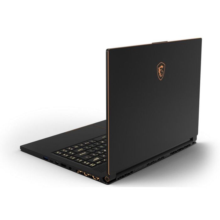 MSI GS65 8SF Thin - 8th Gen Ci7 HexaCore (9-MB Cache) 16GB 256GB SSD 8-GB GeForce RTX2070 With Max-Q Design GDDR5 15.6" FHD 1080p 144Hz RGB Backlit Keyboard W10 (Matte Black With Gold Diamond Cut)