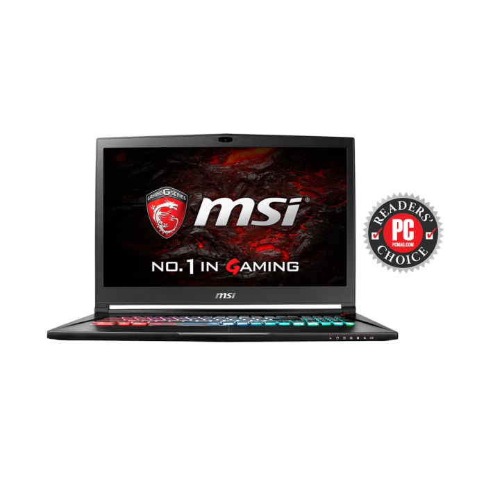 MSI GS73VR STEALTH PRO - 7th Gen Ci7 QuadCore 16GB 2TB HDD + 256GB SSD 6 GB NVIDIA GeForce GTX 1060 GDDR5 17.3" FHD 120Hz 1080p Display 360° Virtual Surround Sound by Nahimic - Backlit KB - VR Ready (Slim, Certified Refurbished)