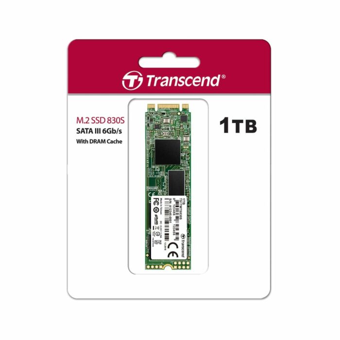 Transcend 128GB/256GB/512GB/1TB M.2 MTS-830 Solid State Drive