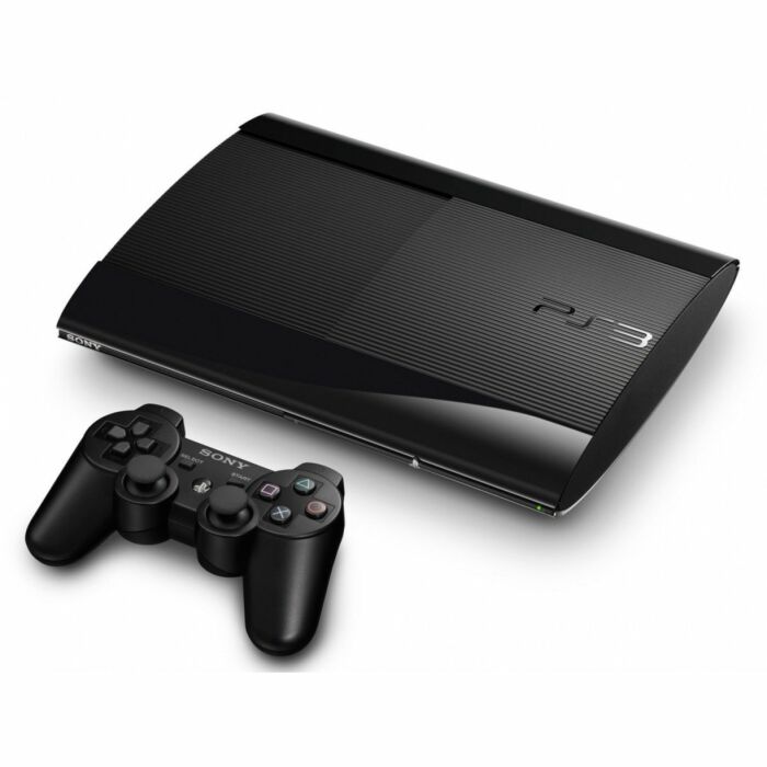 Sony Playstation 3 SuperSlim Console 500GB (Black)